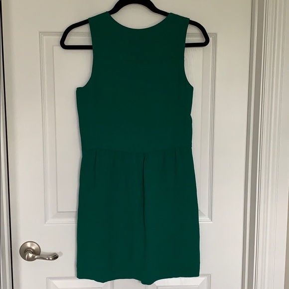 J.Crew green button front dress - Picture 5 of 5